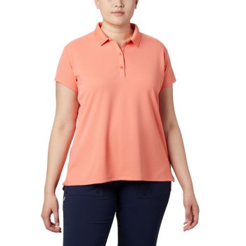 Columbia Polo Dames, PFG Innisfree Short Sleeve Plus Size Oranje, 34PRGIJUK